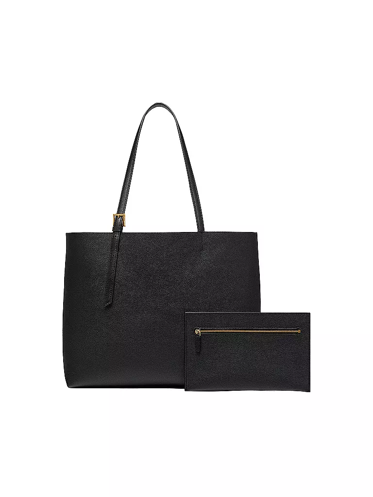 Store MCM Tasche Shopper medium schwarz